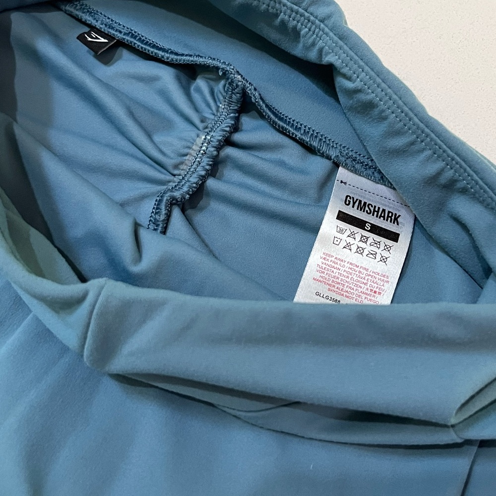Gymshark Sculpt Leggings (Smokey Teal) - Picture 6 of 8